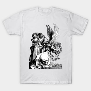 Coat of Arms with a Skull - Albrecht Dürer T-Shirt